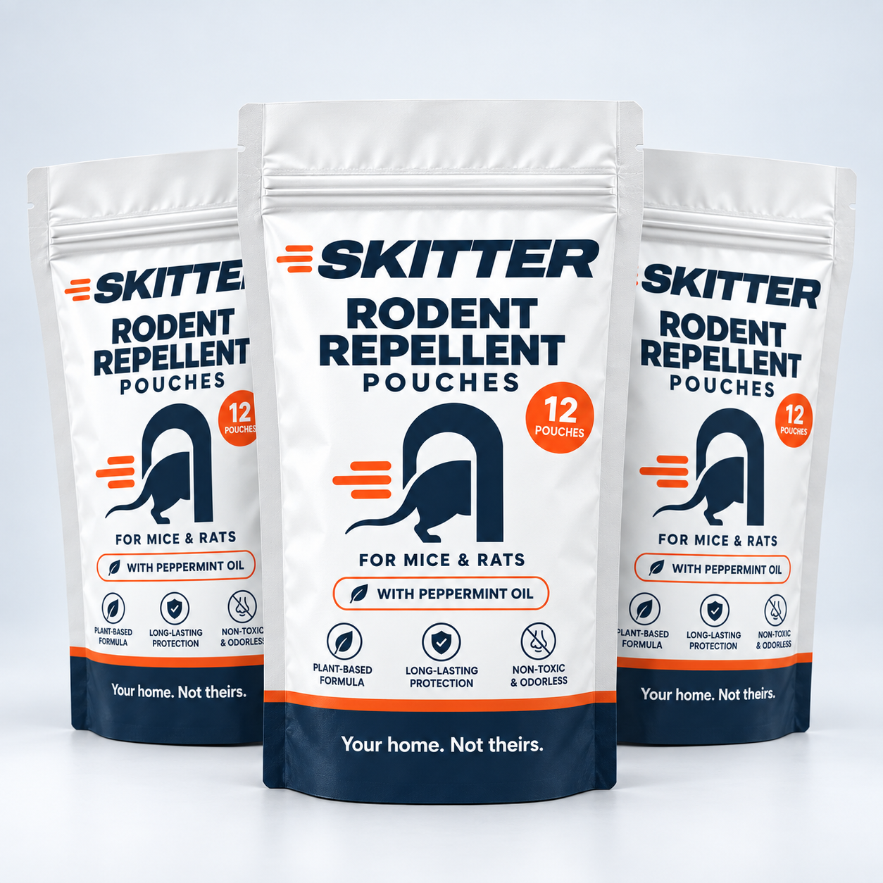 Skitter Rodent Repellent Pouches — pack of 3 bags